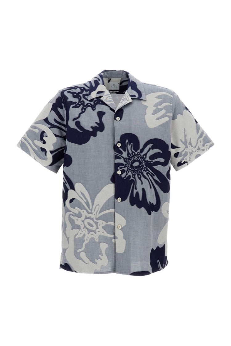 Paul Smith Floral Short Sleeved Shirt