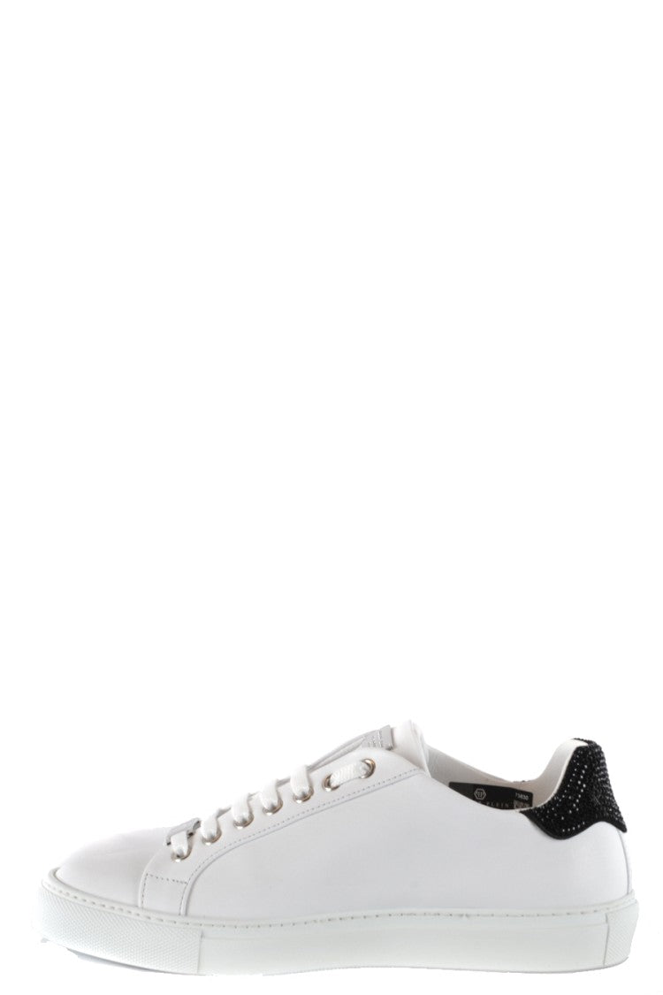 Philipp Plein Low-Top Sneakers With Smooth Leather Upper