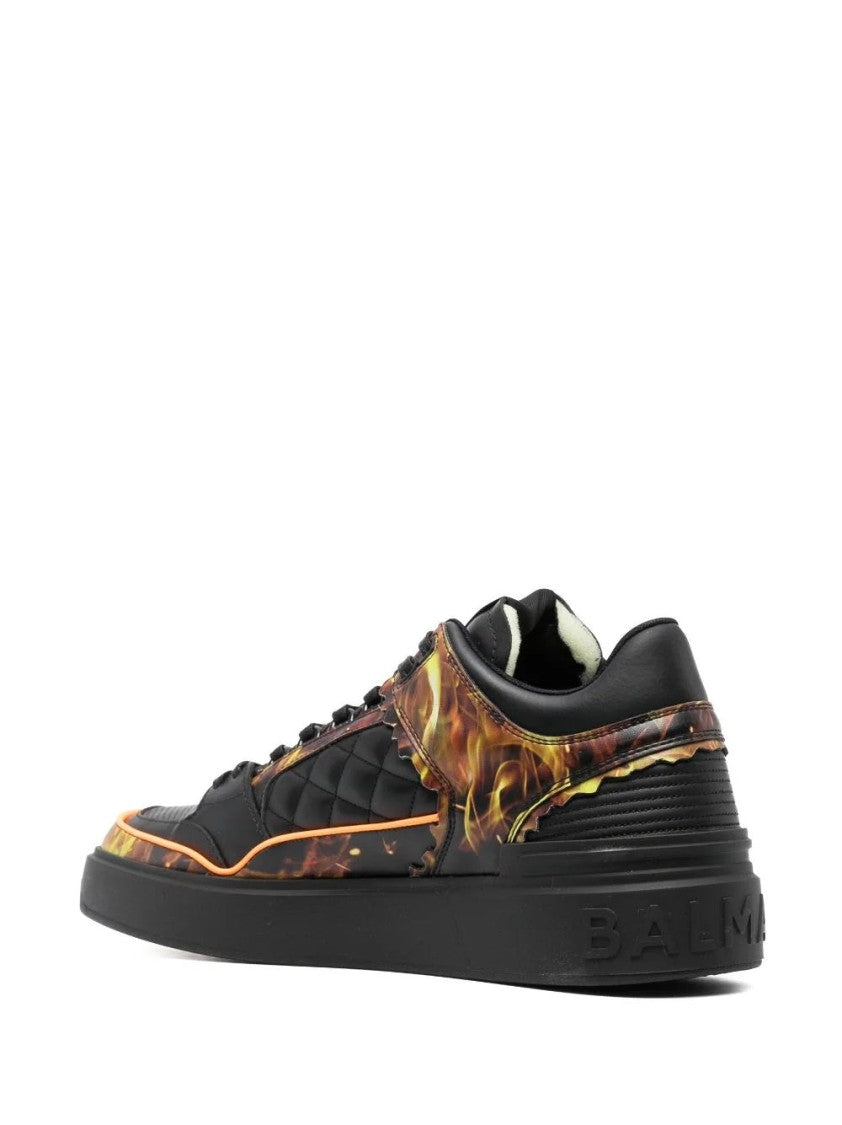 Balmain B Court Low Top Sneakers