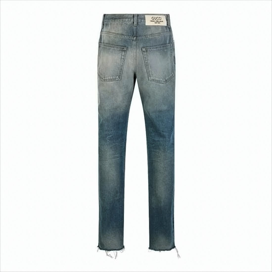 Gucci Faded Blue Denim Jeans