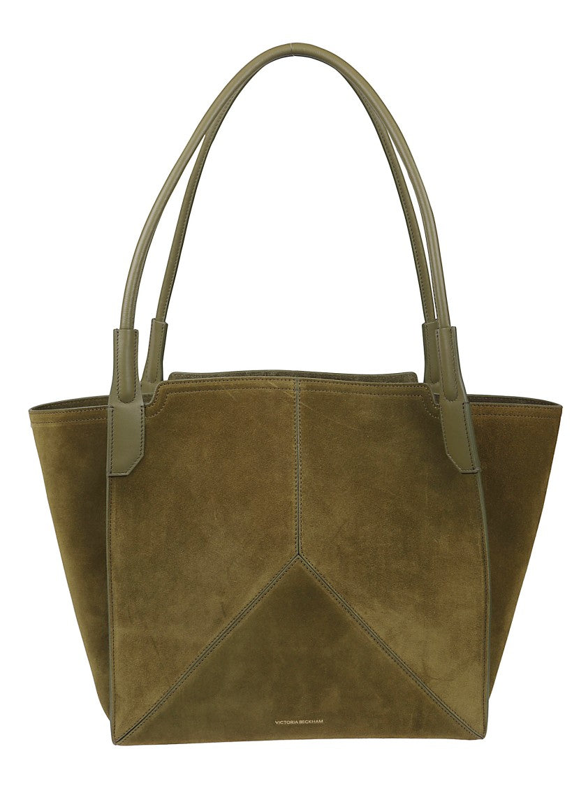 Victoria Beckham Small Victoria Suede Finish Tote Bag