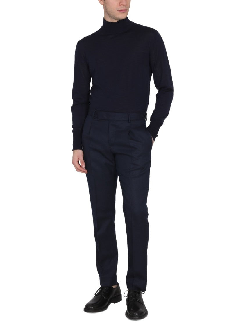 Pt Torino Fitted Turtleneck Shirt
