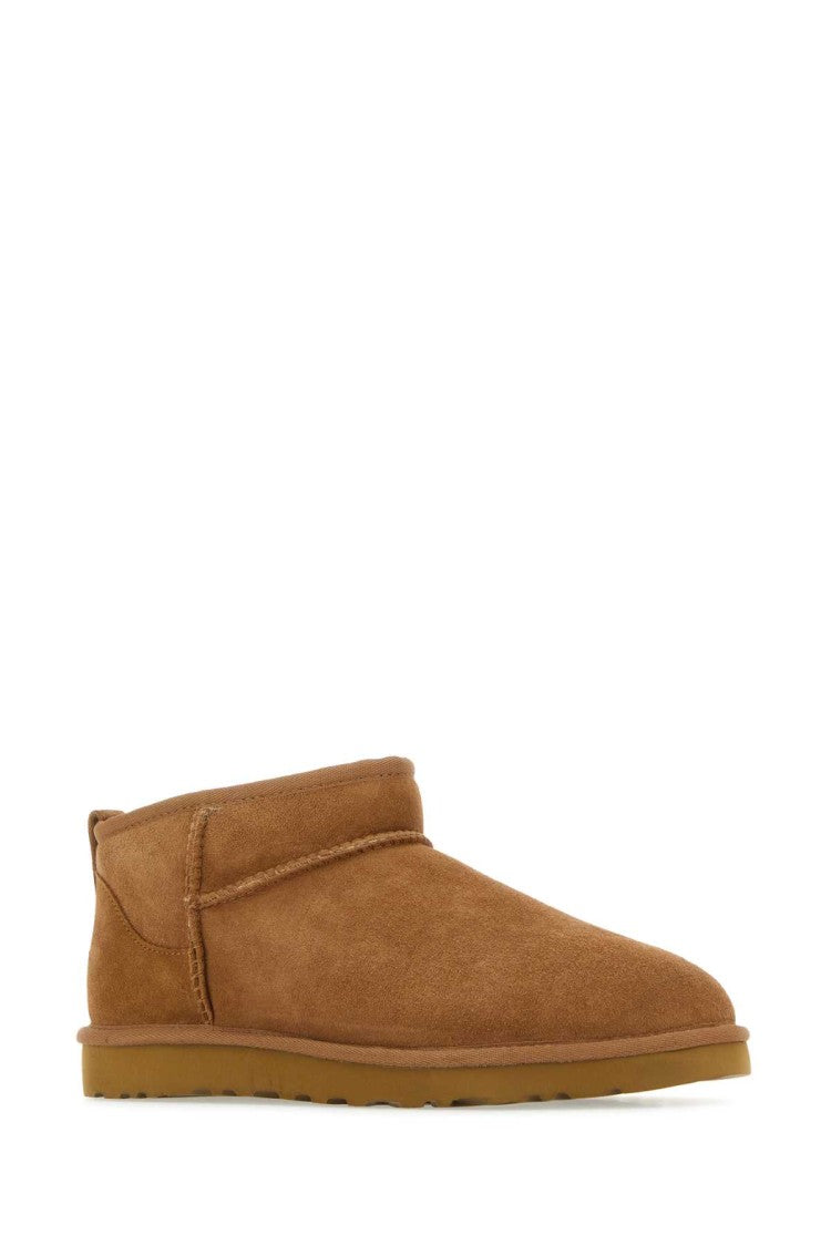 Ugg Biscuit Suede Classic Ultra Mini Ankle Boots