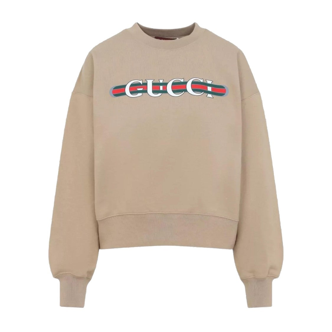 Gucci Boxy Sweatshirt With Bold Logo And Relaxed Silhouette