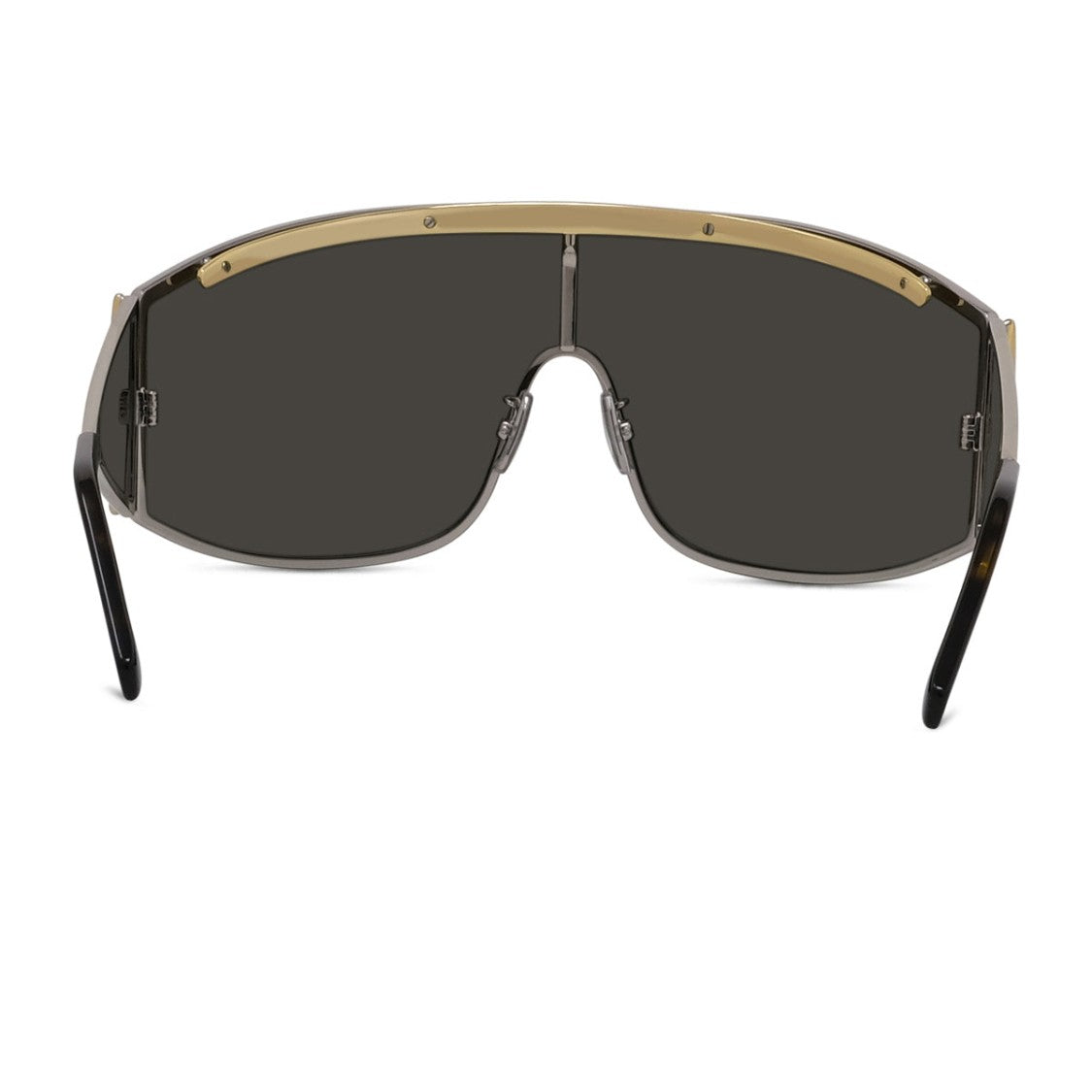 Loewe Futuristic Panoramic Sunglasses With Gold-Plated Accents