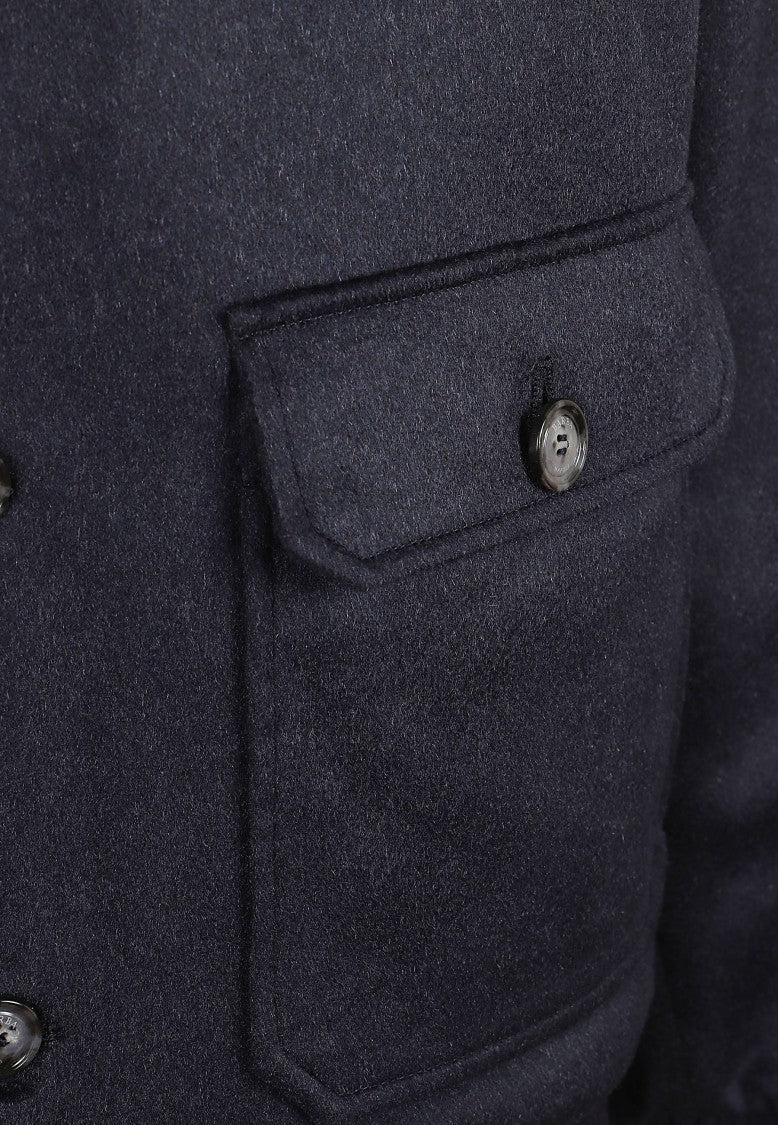 Barba Napoli Vermont Ws Wool Bomber Jacket