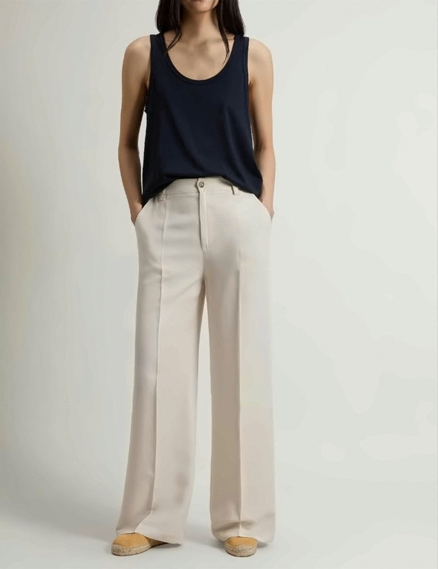Woolrich Linen Blend Back Welt Pocket Trousers