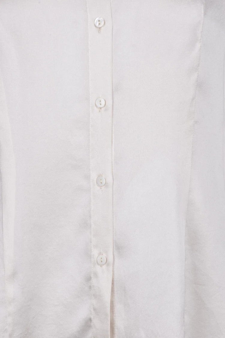 Antonelli Stretch Silk Shirt - White