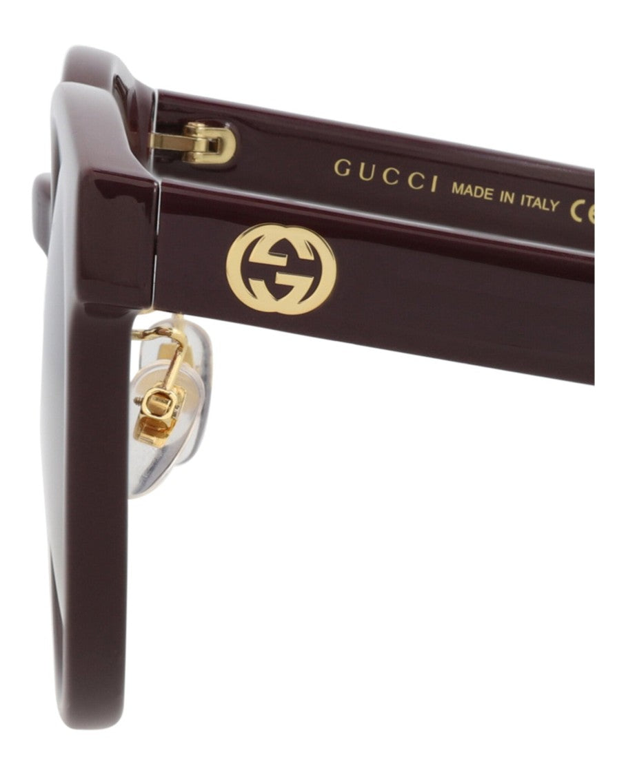 Gucci Round-Frame Injection Sunglasses