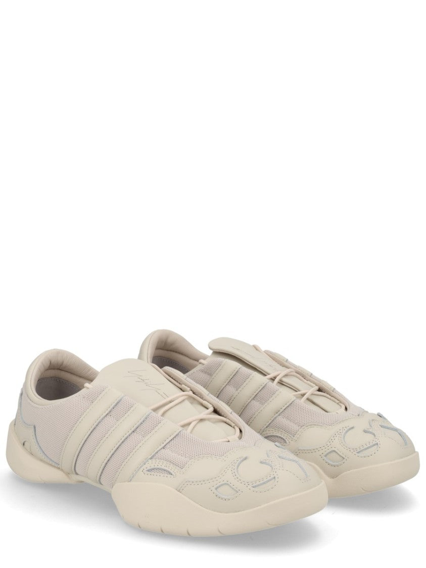 Y-3 Regu 2002 Leather Mesh Sneakers