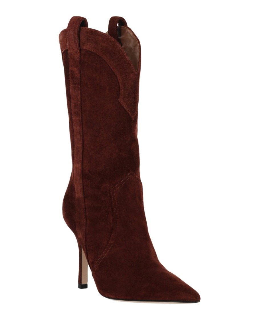 Paris Texas Paloma Mid-Calf Suede Boots