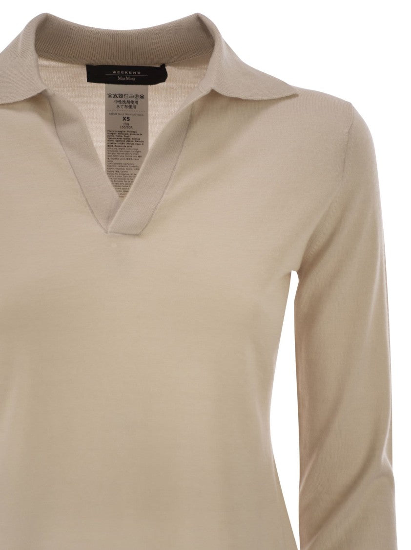 Max Mara Cappa - Wool And Cashmere Polo Shirt
