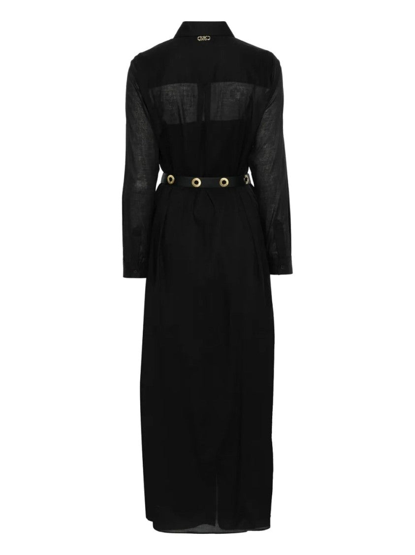 Michael Kors Slit Maxi Shirt Dress