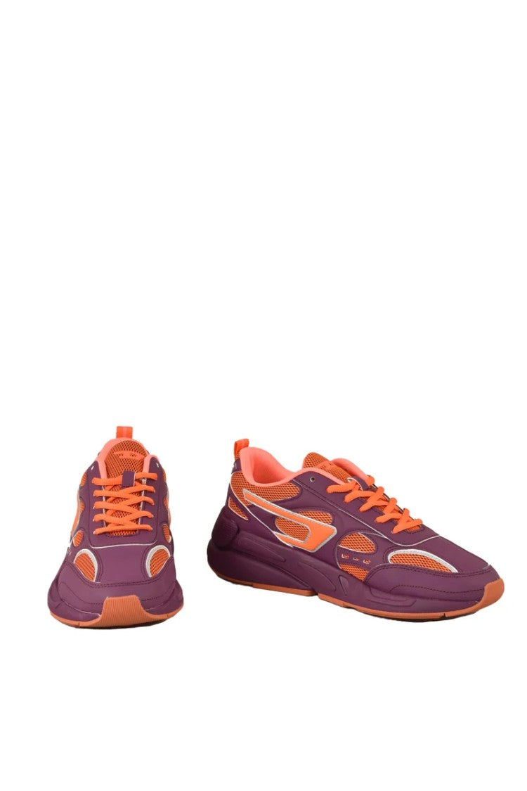 Diesel Purple/Orange Other Fibers Sneakers