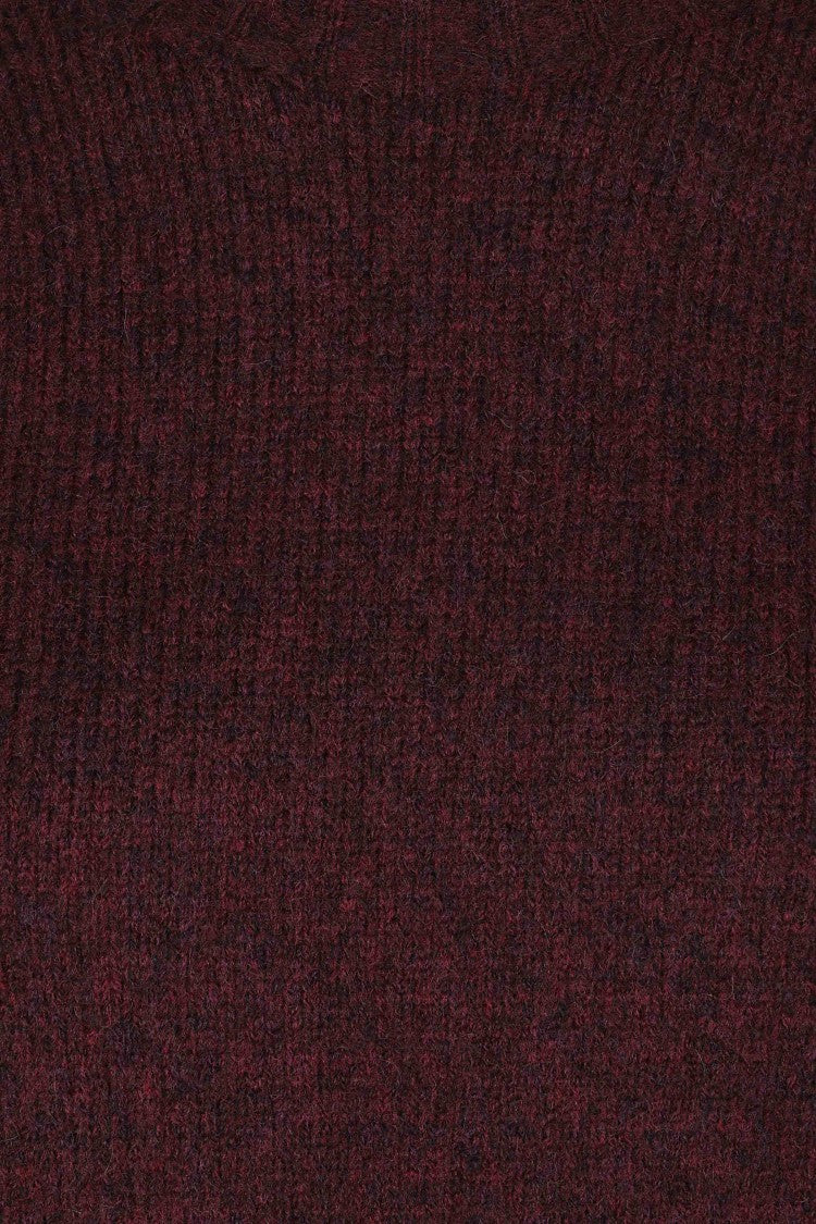 Roberto Collina Crew-Neck Sweater With Three-Quarter Sleeves And Ribbed Cuffs