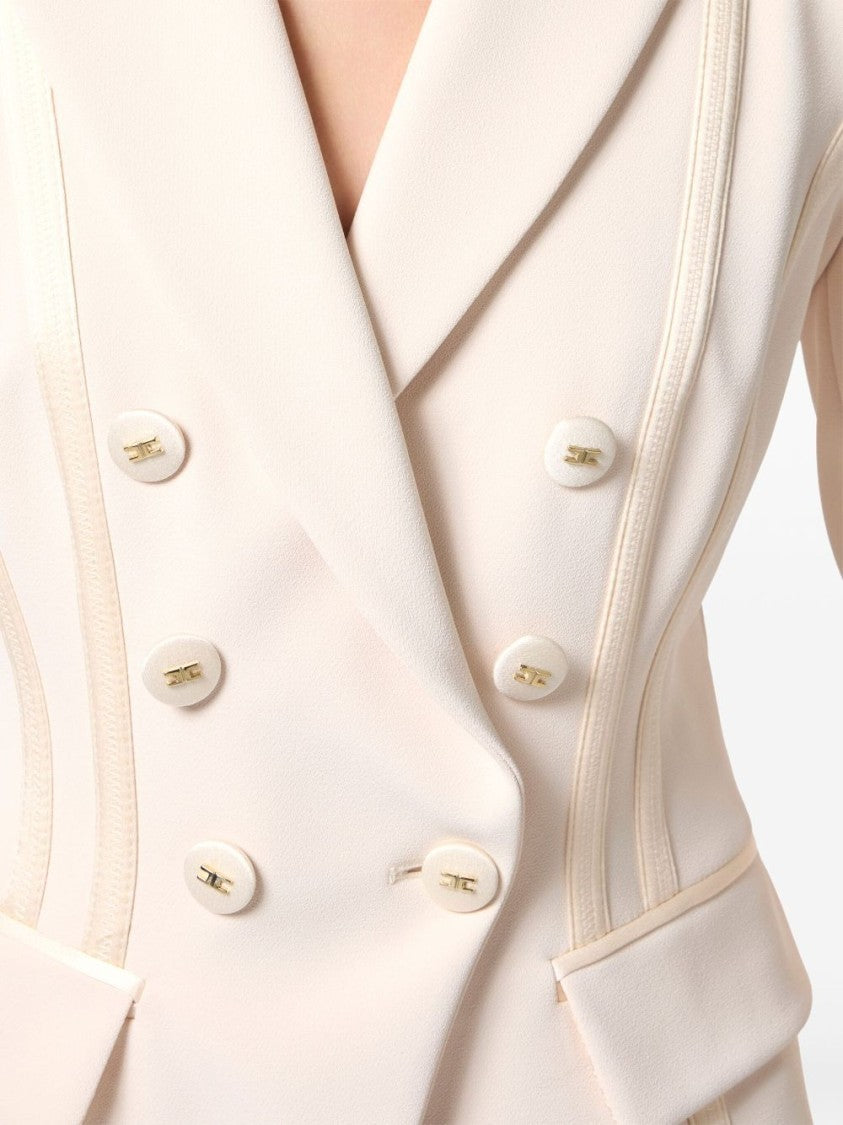 Elisabetta Franchi Double-Breasted Tailored Jacket