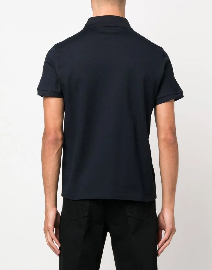Saint Laurent Cassandre Ysl Logo Polo Shirt