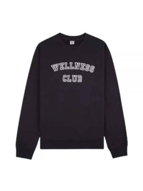 Sporty And Rich Relaxed Fit Long-Sleeved Crewneck Top With Collegiate Graphic