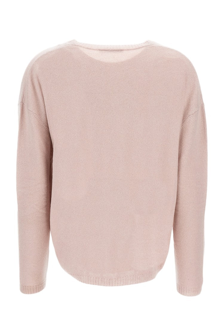 Stefano Mortari Knit Sweater In Soft Pink