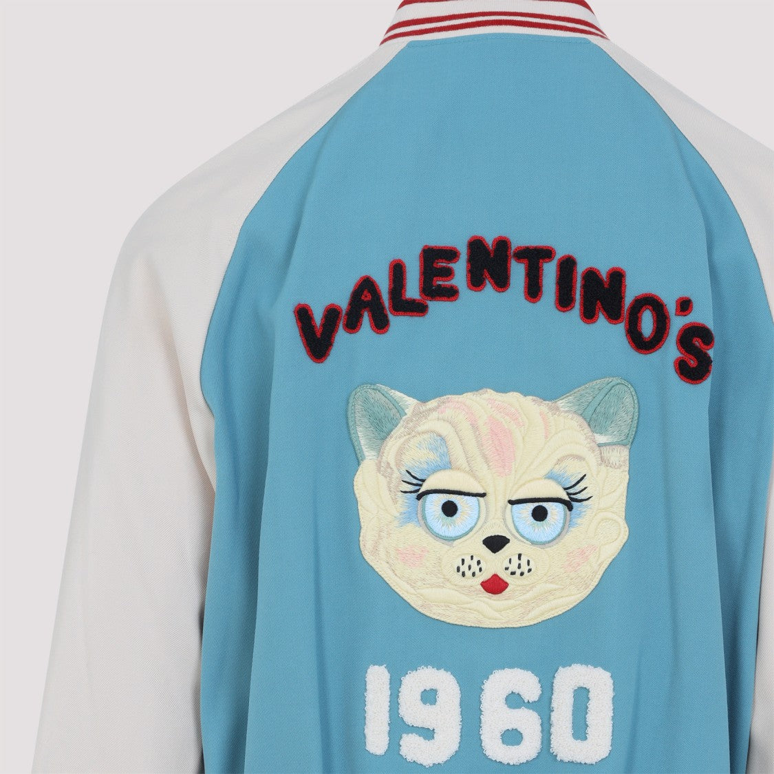 Valentino Light Blue Viscose Jacket