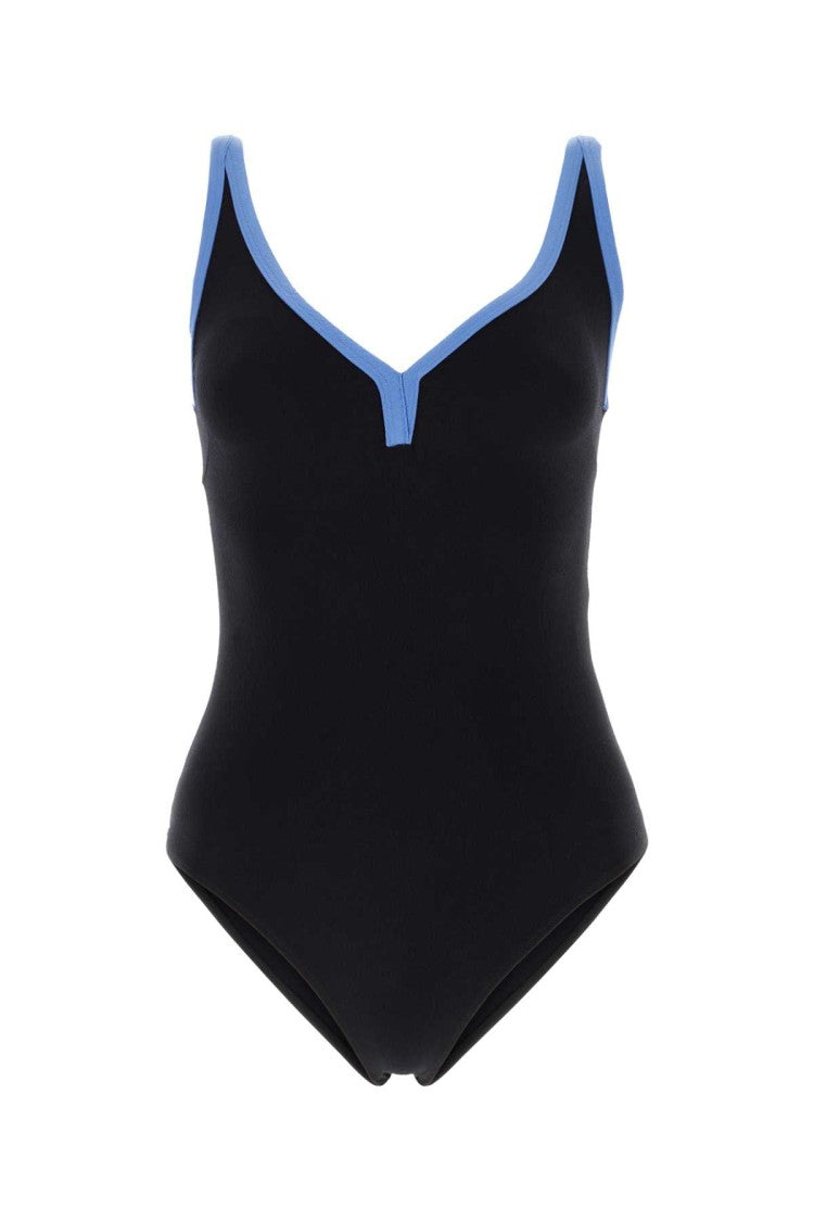 Lisa Marie Fernandez Black Stretch Nylon Maria Swimsuit
