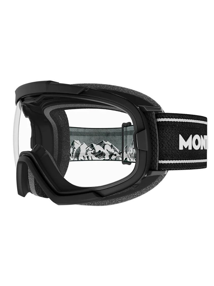 Montblanc Black Sunglasses With International Fit