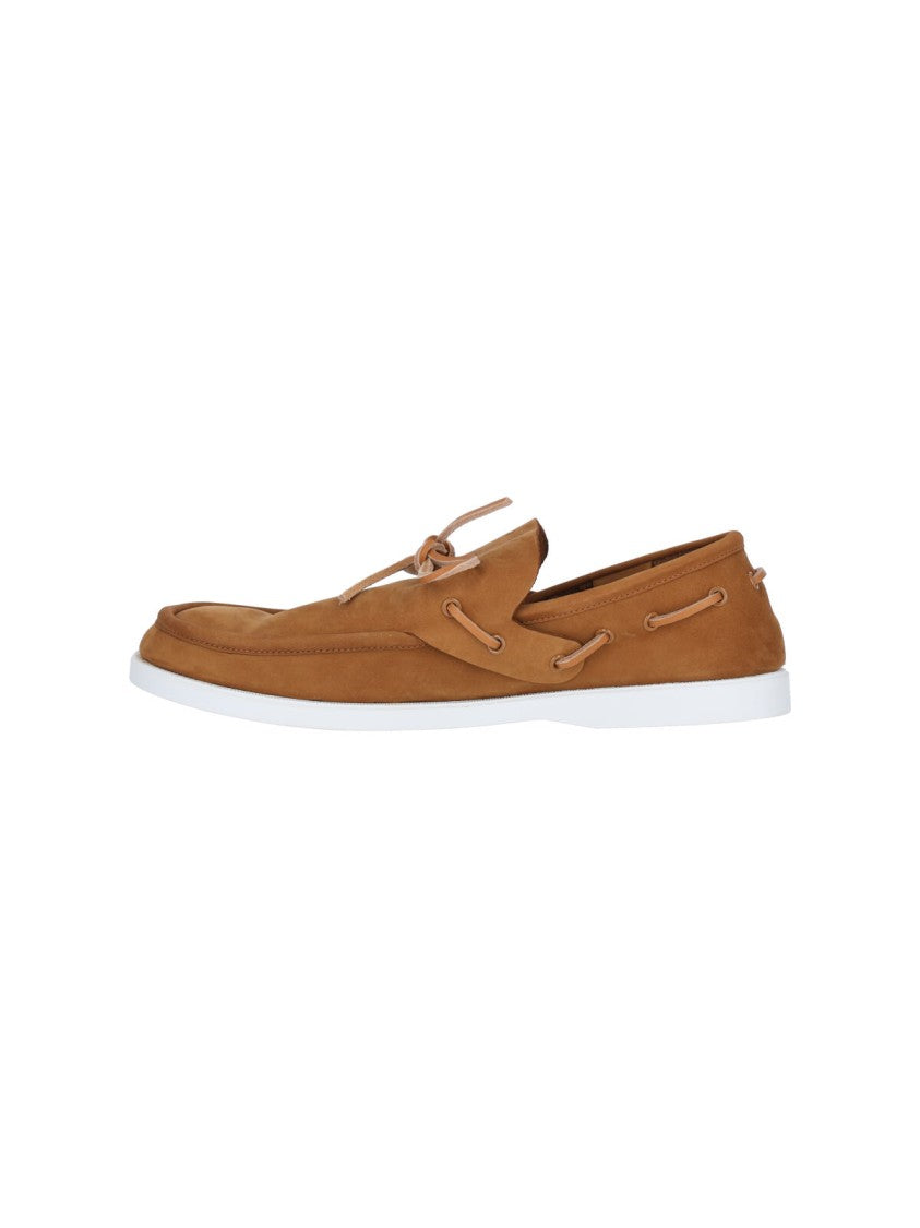 Marni Logo Moccasins – Brown