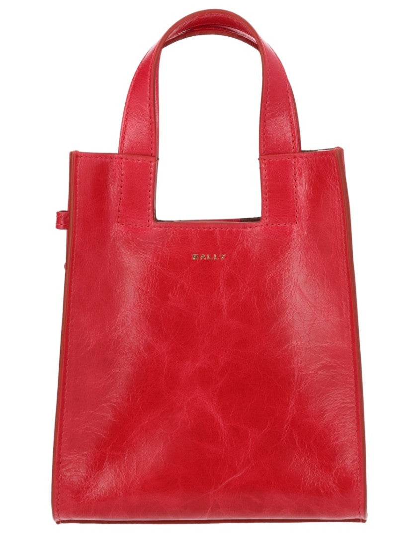 Bally Easy Smooth Leather Small Tote Bag