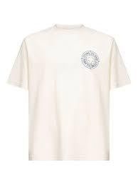 Stone Island Ivory  Cotton T-Shirt