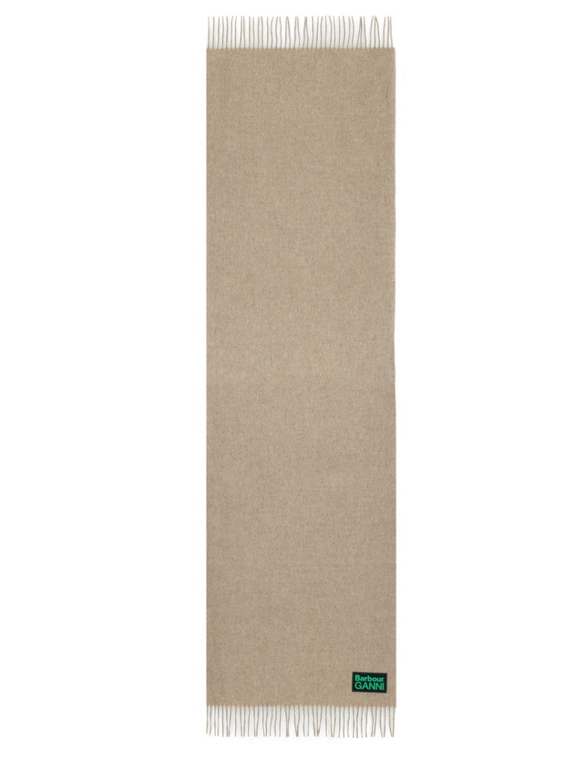 Barbour X Ganni Barbour Wool Scarf X Ganni