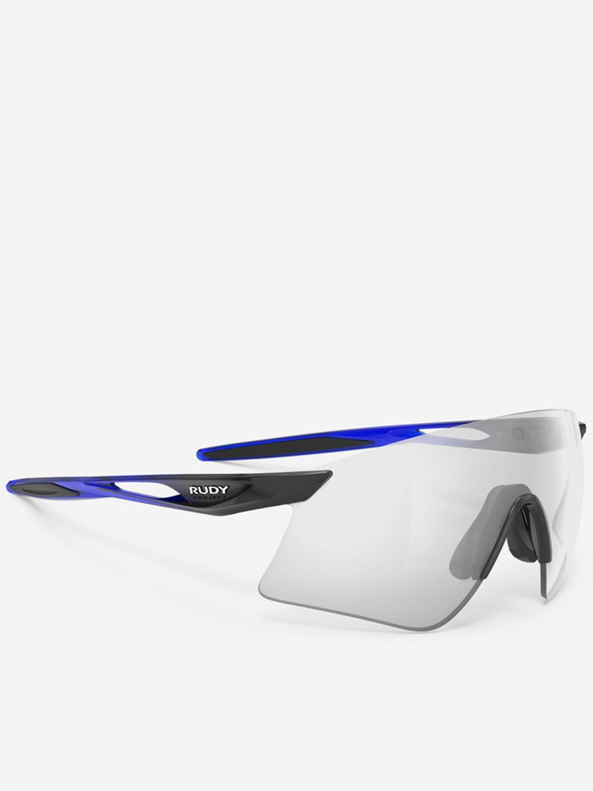 Rudy Project Wraparound Sunglasses With Continuous Lens And Accent Detailing
