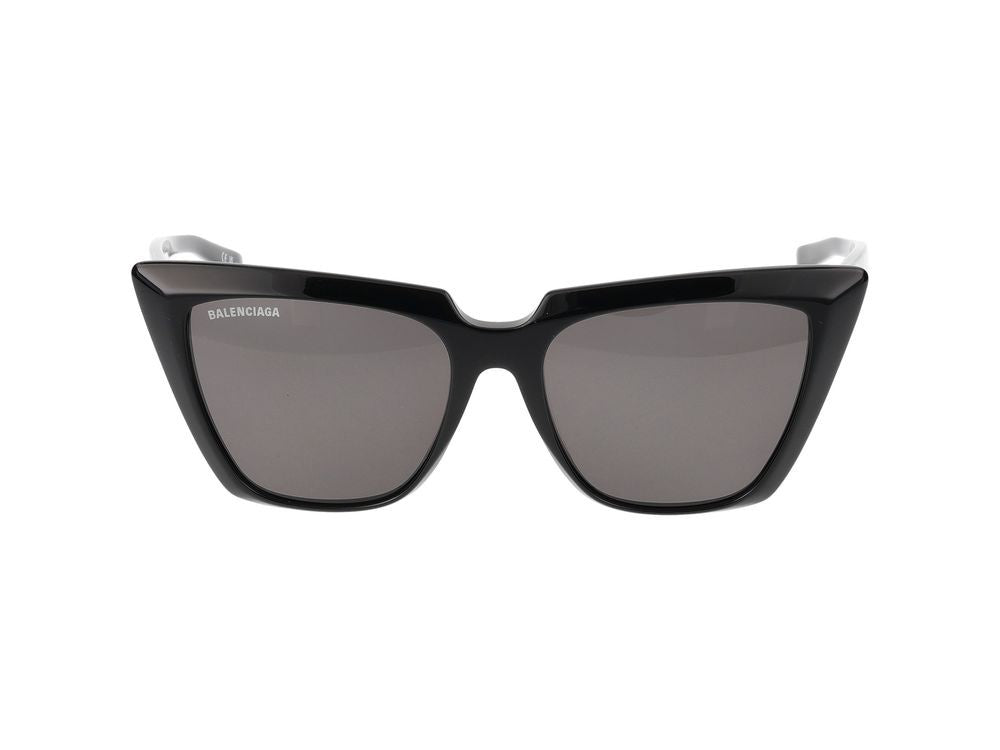 Balenciaga Black Bb0046s Acetate Oversized Square Frame Sunglasses