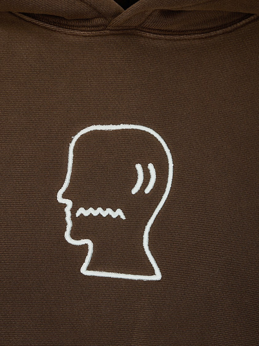 Brain Dead 3D Embroidered Heavyweight Cotton Hoodie