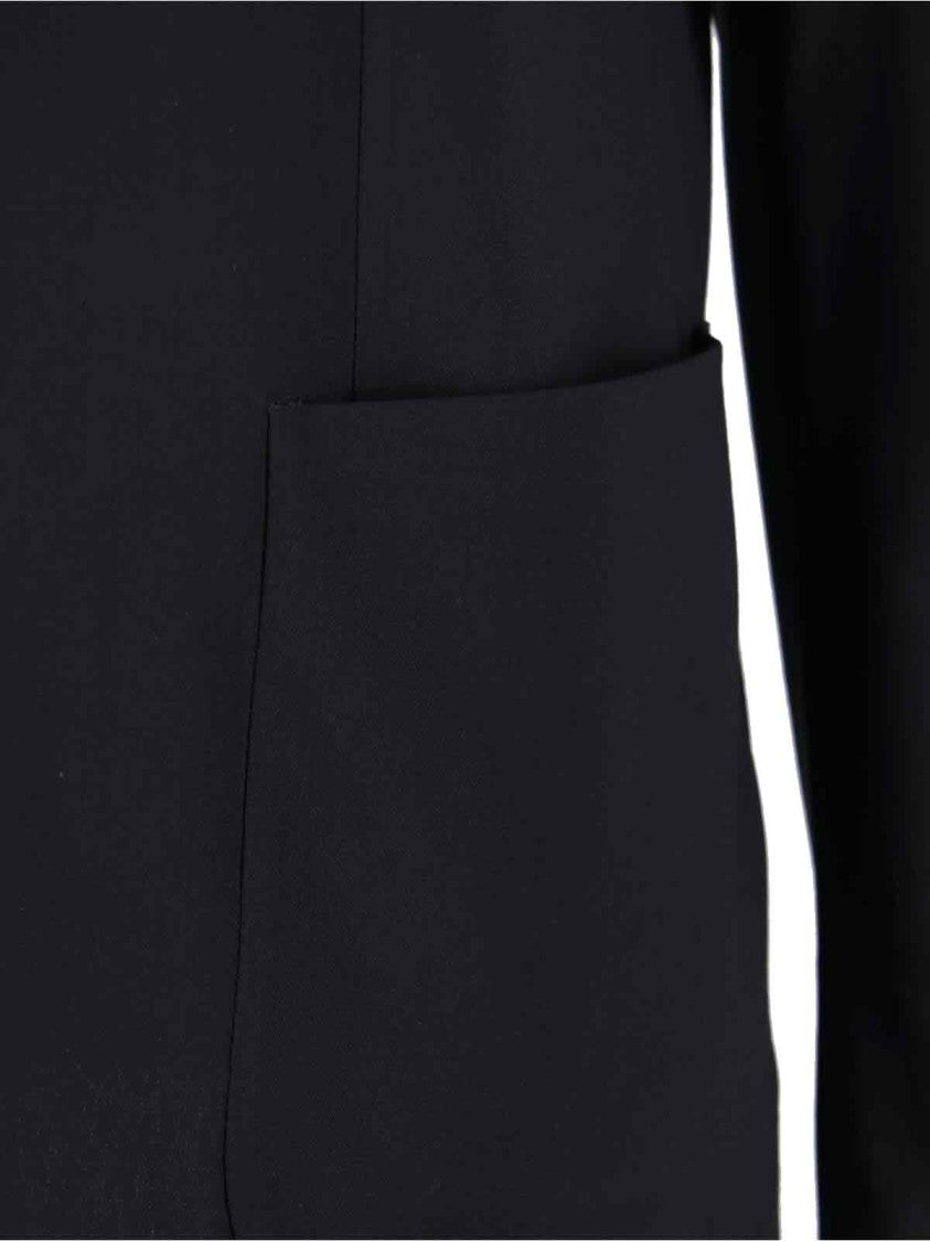 Giorgio Armani Single-Breasted Blazer – Black