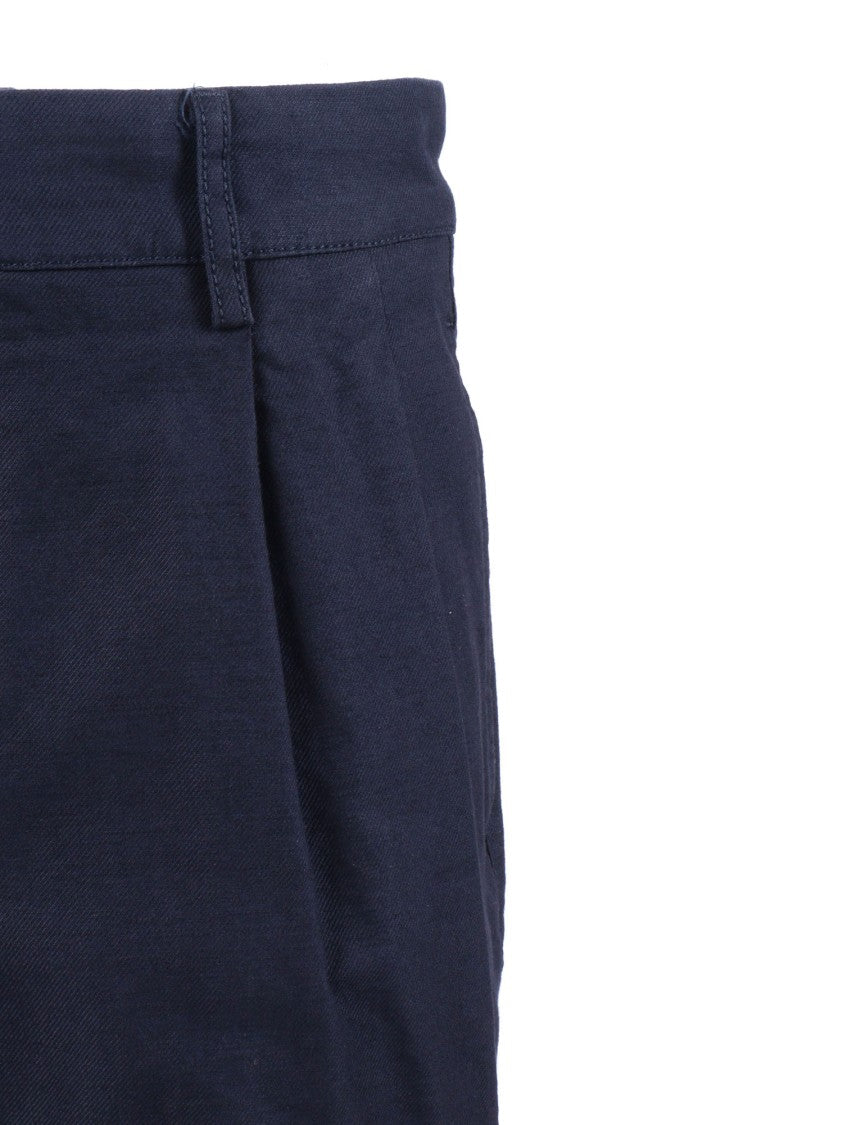 Aspesi Straight-Leg Tailored Pants With Classic Detailing