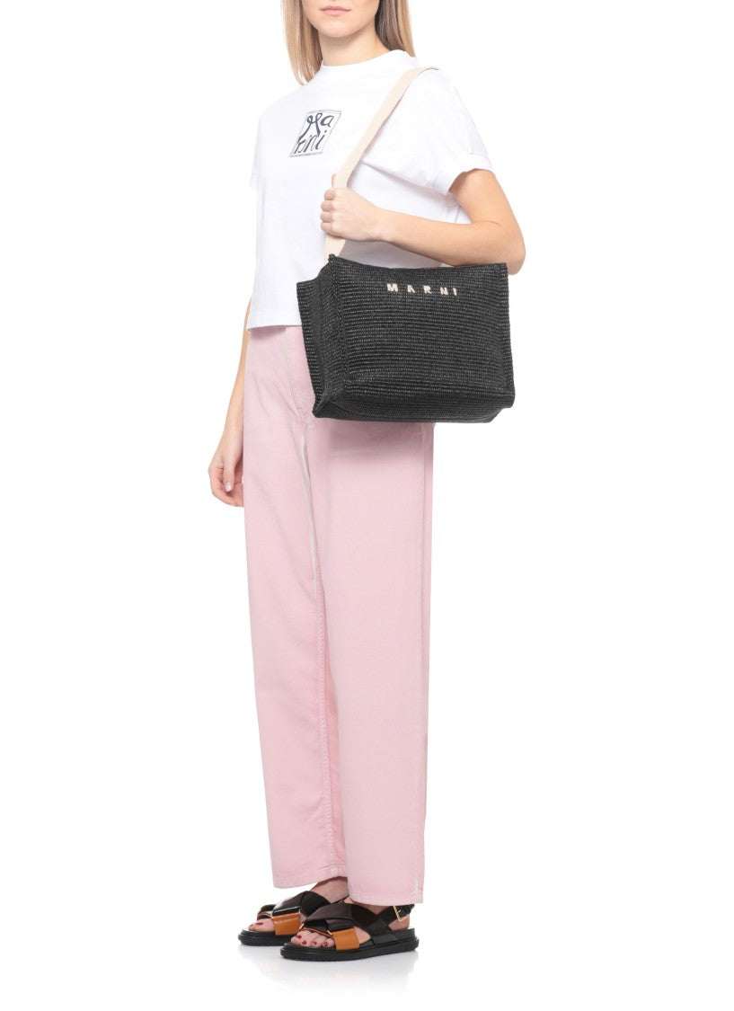 Marni Raffia Hand Bag