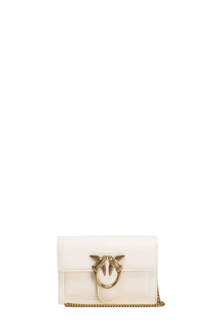 Pinko Shoulder Bag With Distinctive Bird Clasp