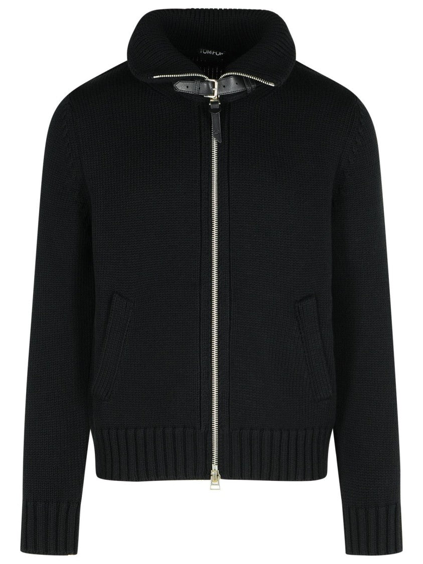 Tom Ford Black Wool Sweater