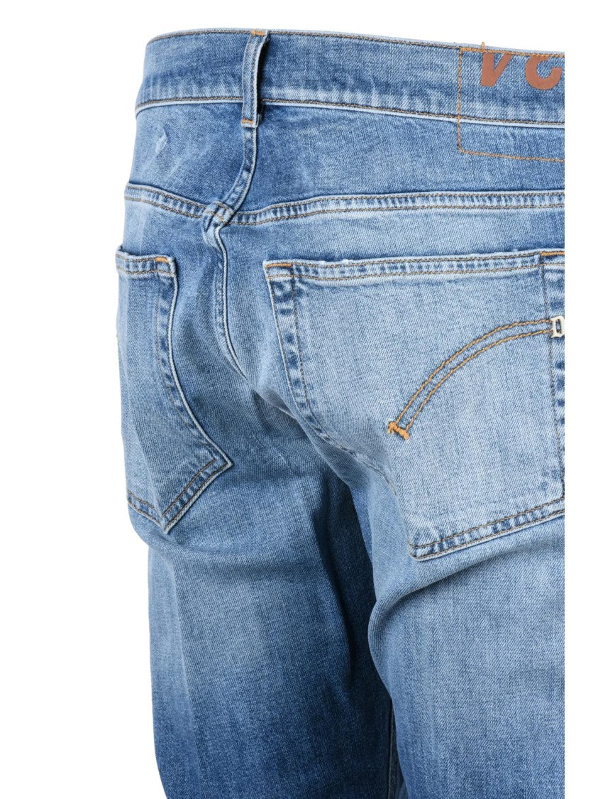 Dondup Light Blue Konor Skinny-Leg Stretch Jeans