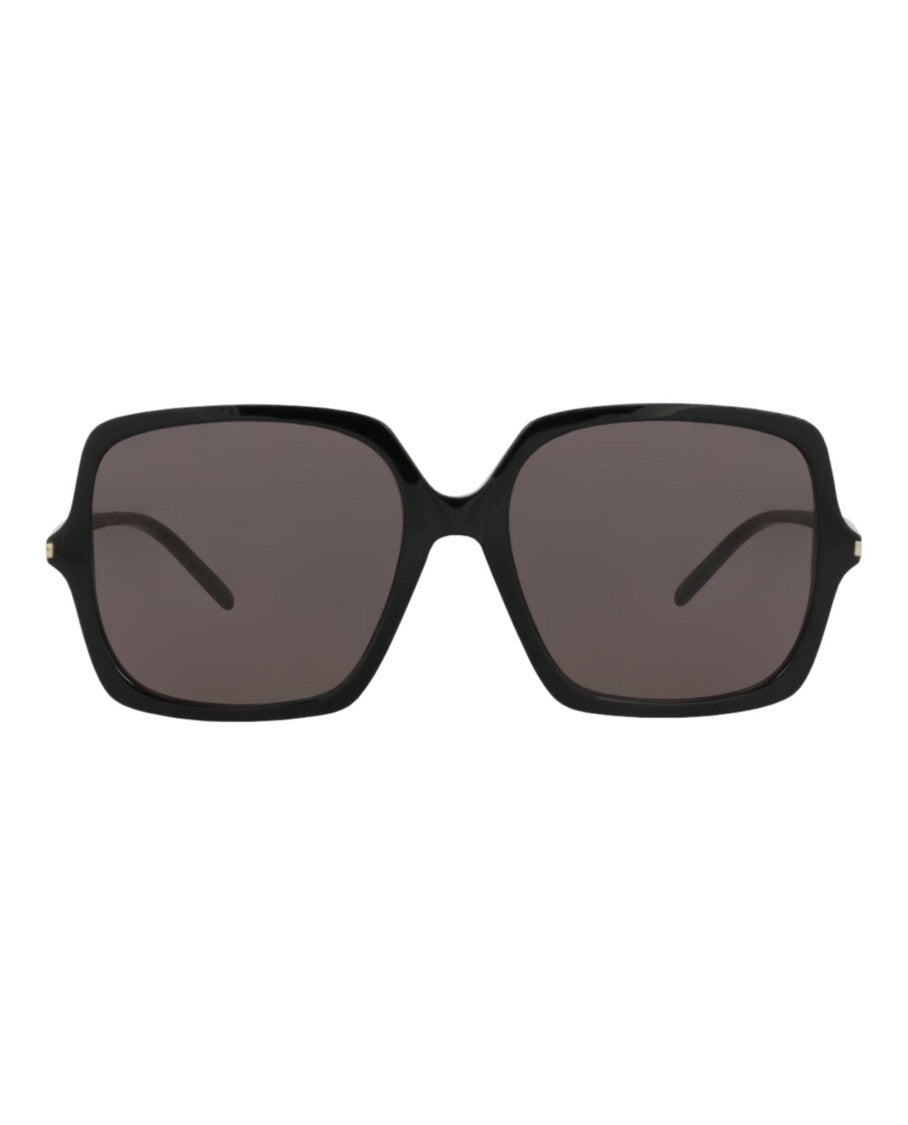 Saint Laurent Square-Frame Recycled Acetate Sunglasses