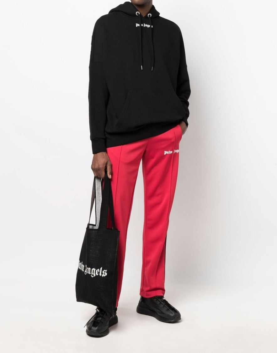 Palm Angels Knit Shopper Logo Tote Bag