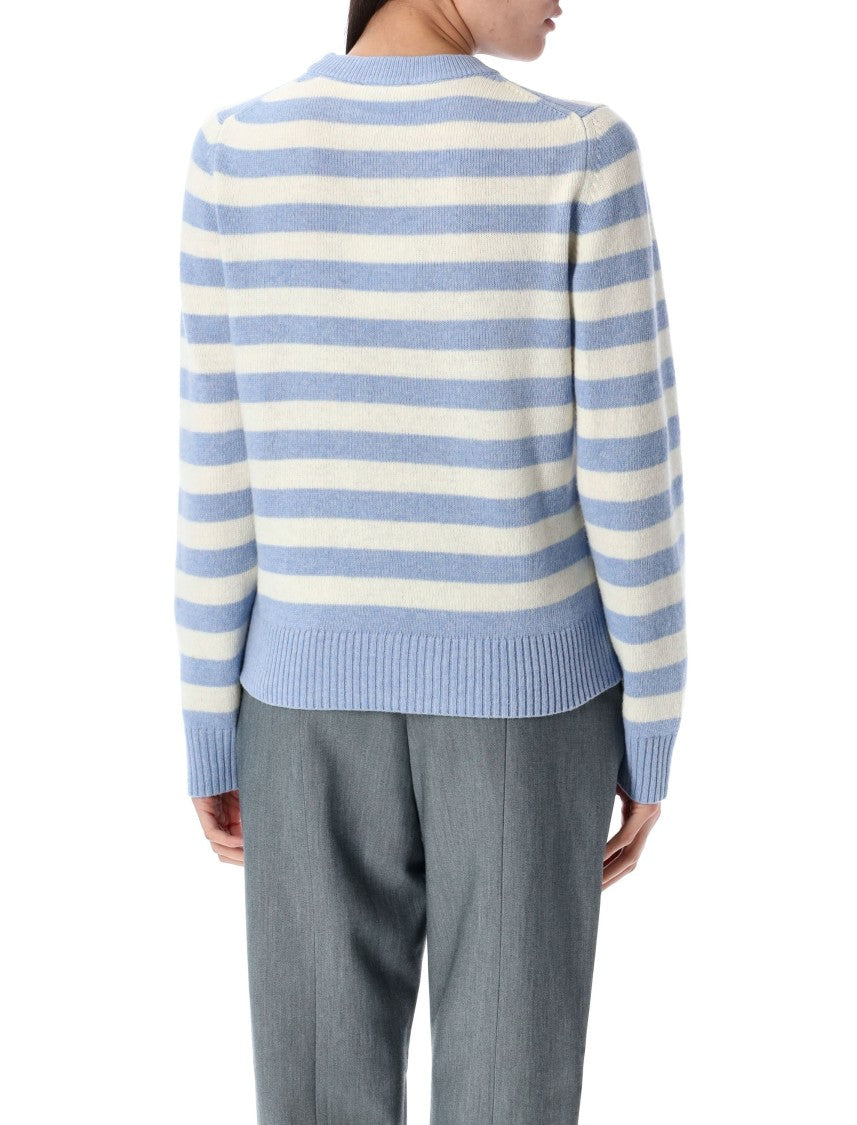 Ganni Striped Knit Cat Sweaters