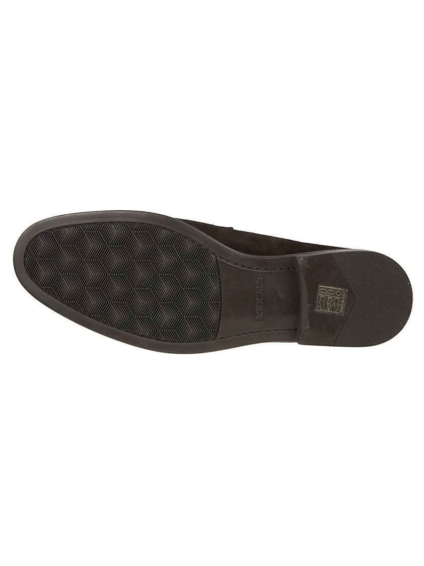 Doucal's Penny Adler Calf Leather Loafers
