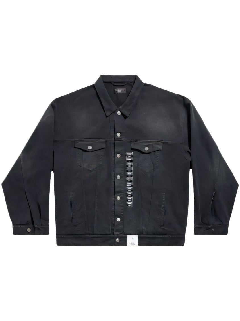 Balenciaga Black Denim Jacket