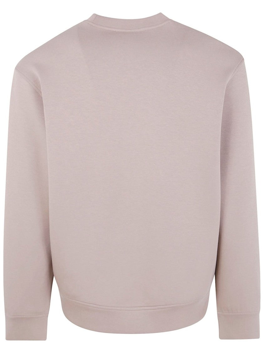 Emporio Armani Relaxed Fit Black Crewneck Sweatshirt