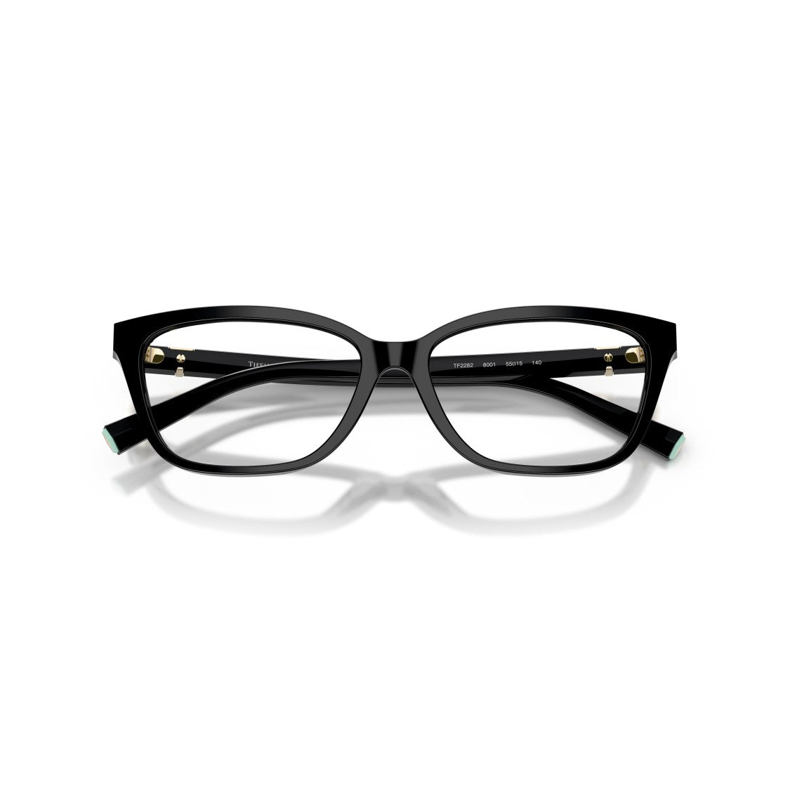 Tiffany & Co. 0Tf2282 Rectangular Black Acetate Eyeglasses