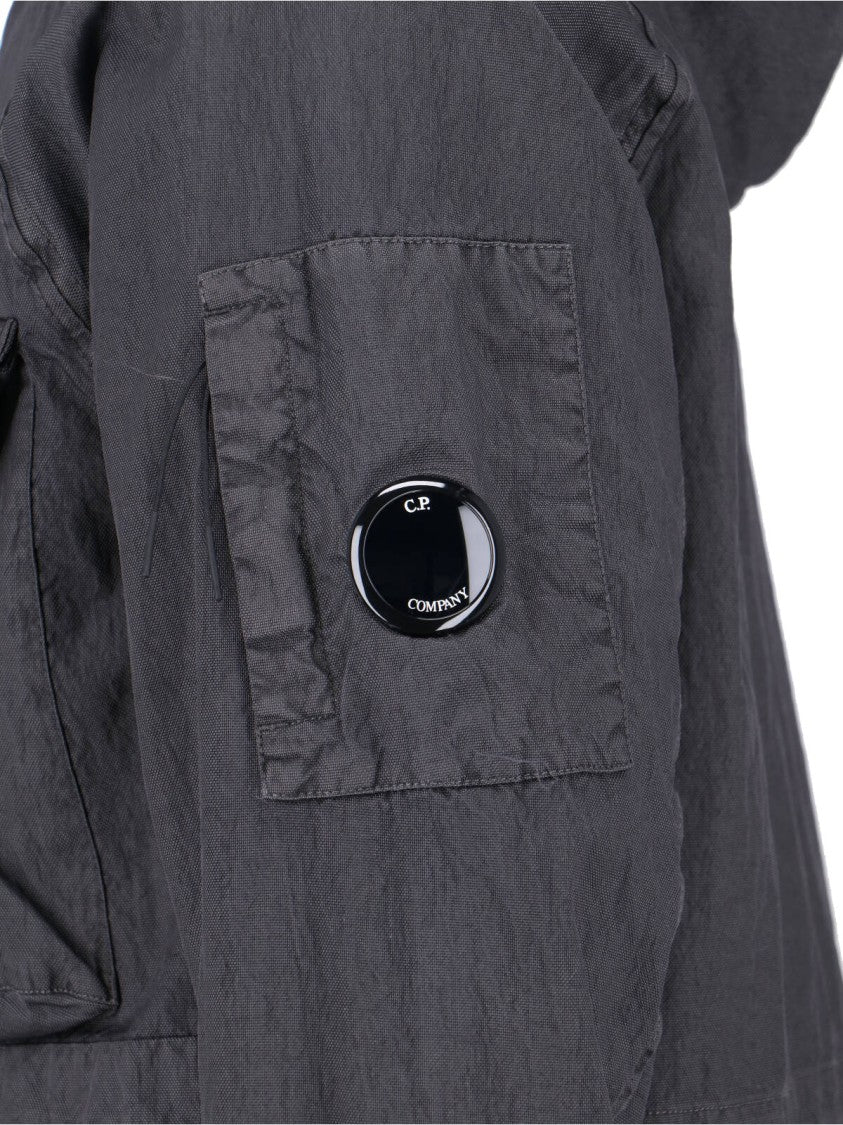C.P. Company Grey Panama-R Goggle Jacket