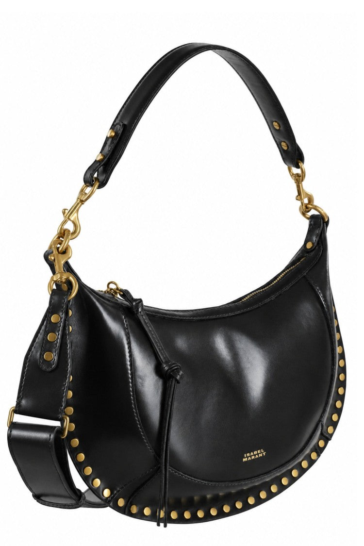 Isabel Marant Black Naoko Smooth Leather Handbag