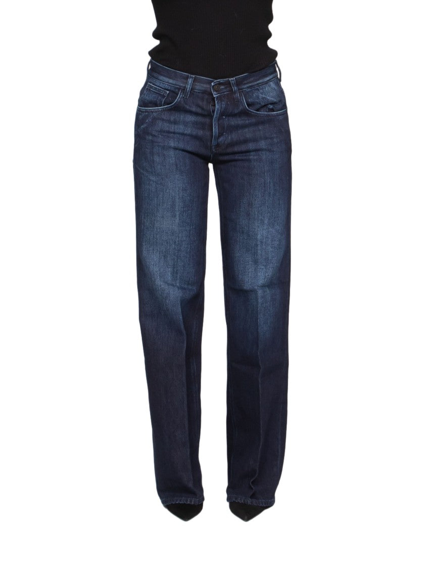 Dondup Jacklyn Mid-Rise Straight-Leg Jeans