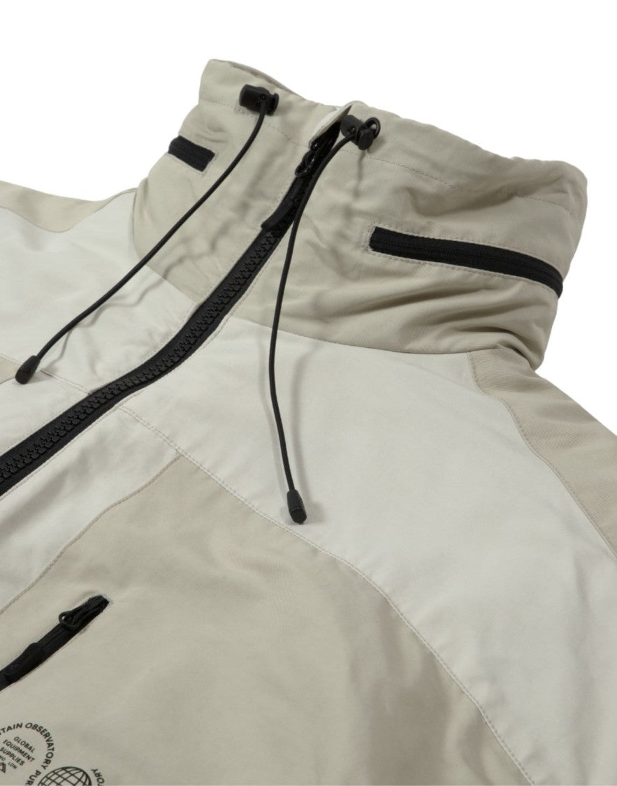 Purple Mountain Observatory High-Performance Two-Tone Jacket With Adjustable Collar